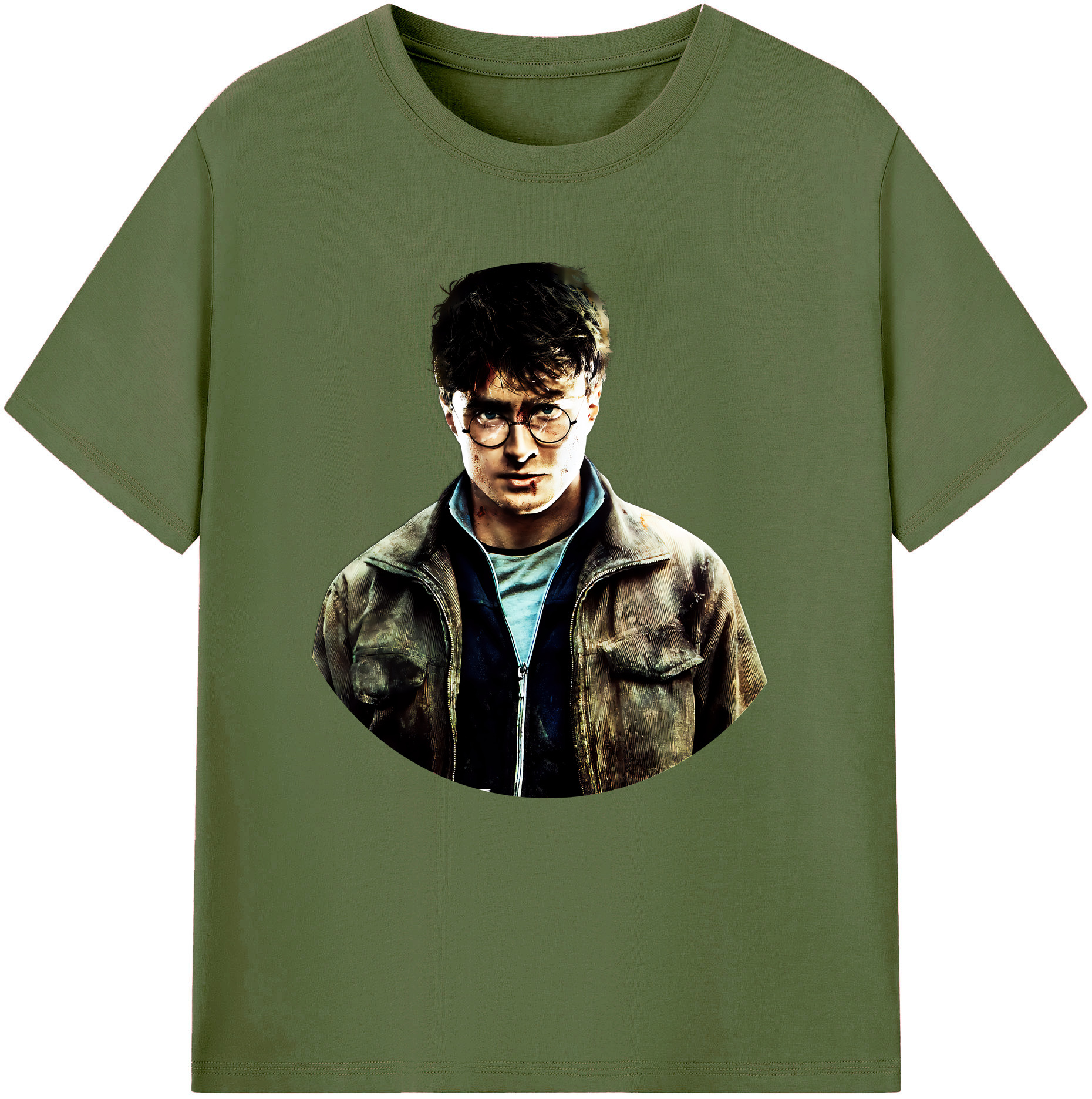 （画像用） Harry Potter ハリー・ポッターシリーズ 綿100％半袖Tシャツ（フロントプリント）